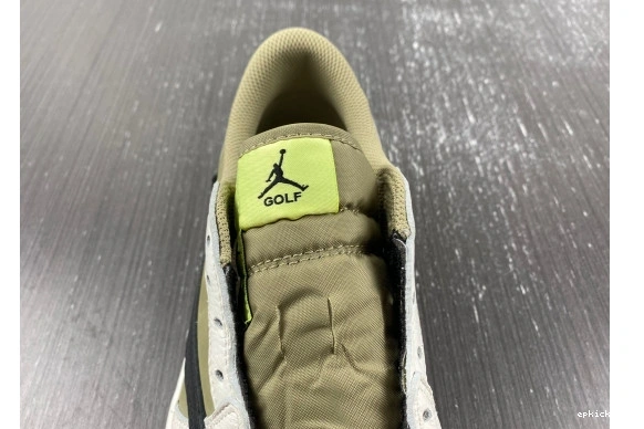 Rep EP 1 Olive Low FZ3124-200 Travis Scott Golf Neutral Jordan Retro 1217